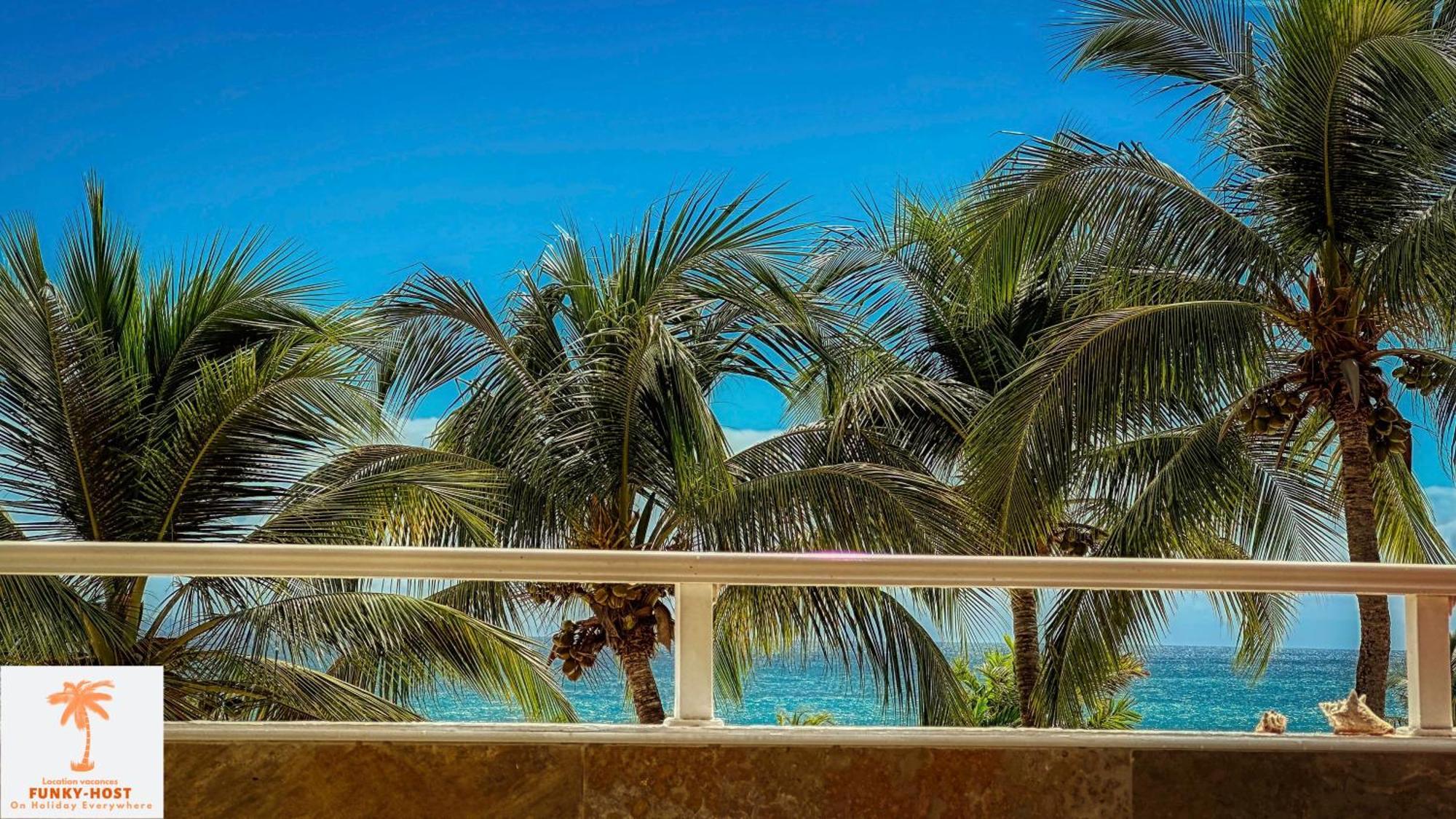 Ti Kaz Funky Host -T3 Vue Mer Premium 3 Etoiles - Village Vacances Sainte Anne Guadeloupe Экстерьер фото
